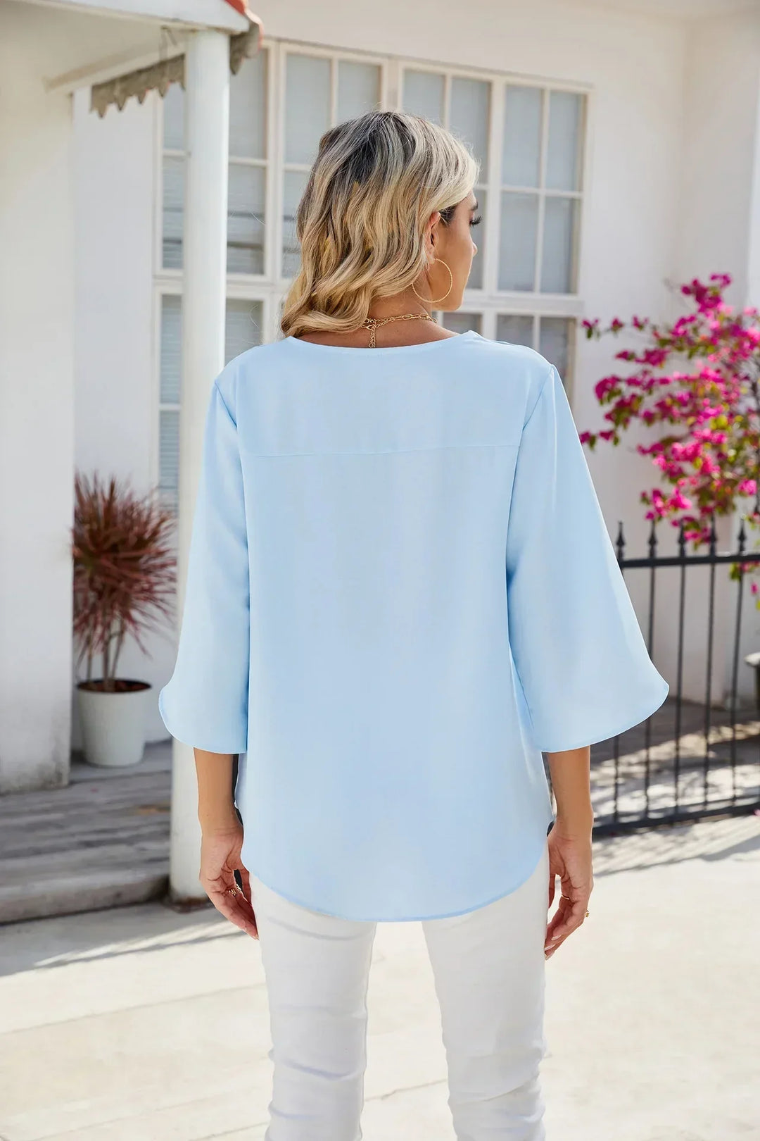 Adeline V-Neck Blouse