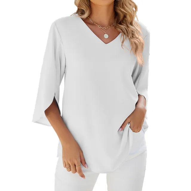 Adeline V-Neck Blouse