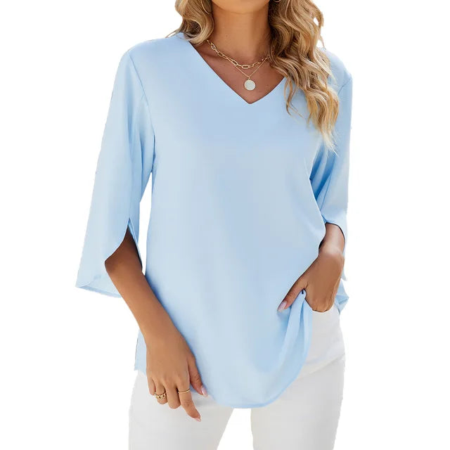 Adeline V-Neck Blouse