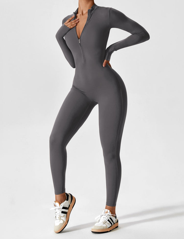 Bianca Zip-Up Jumpsuit