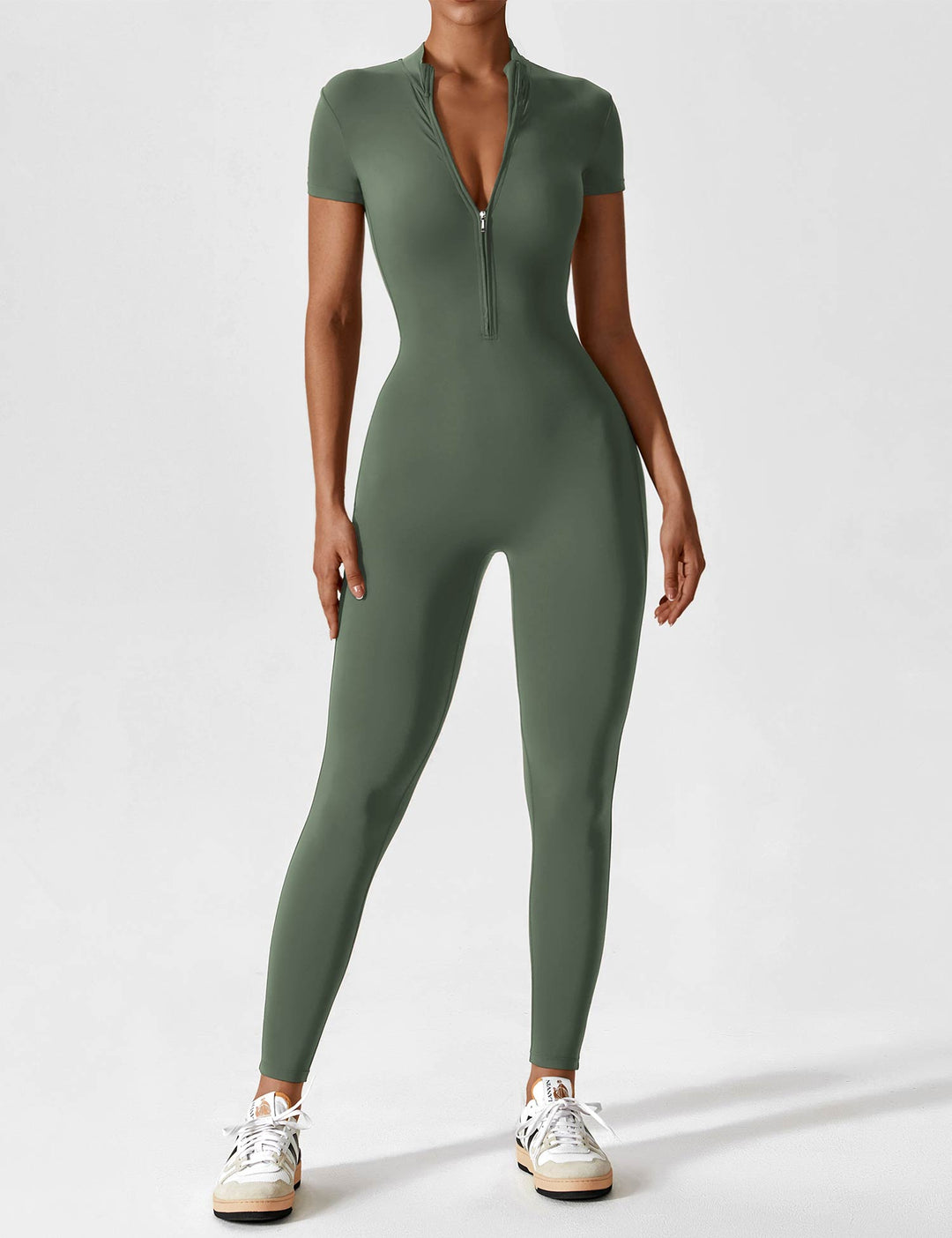 Bianca Zip-Up Jumpsuit