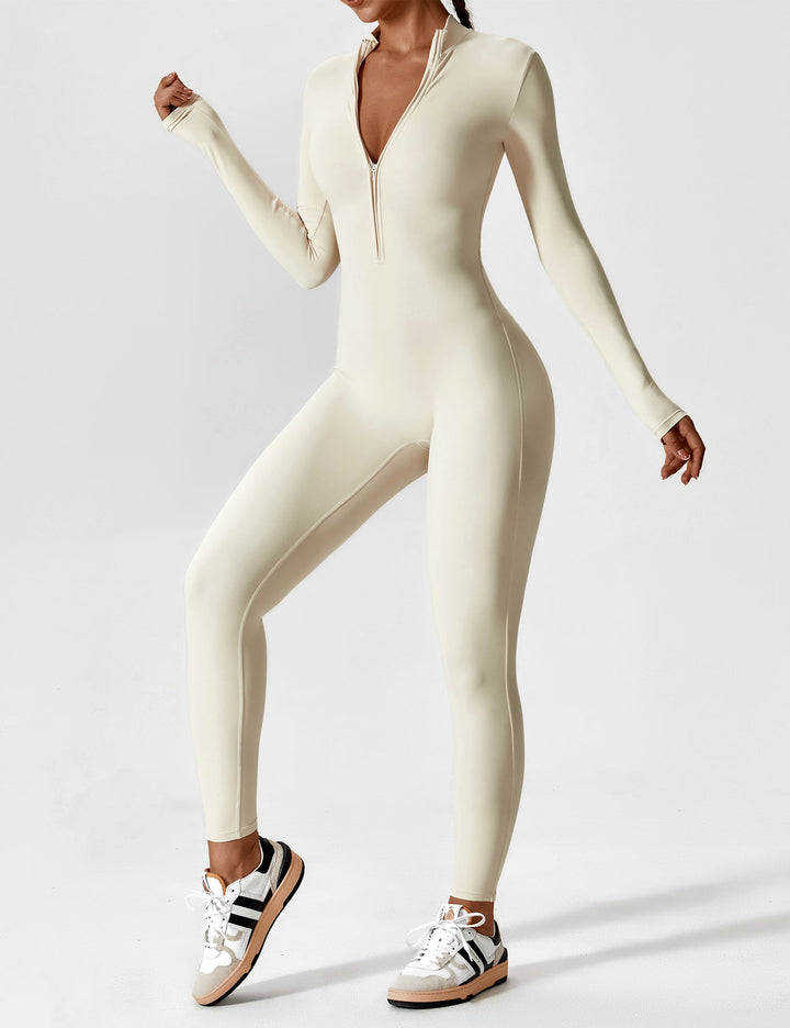 Bianca Zip-Up Jumpsuit