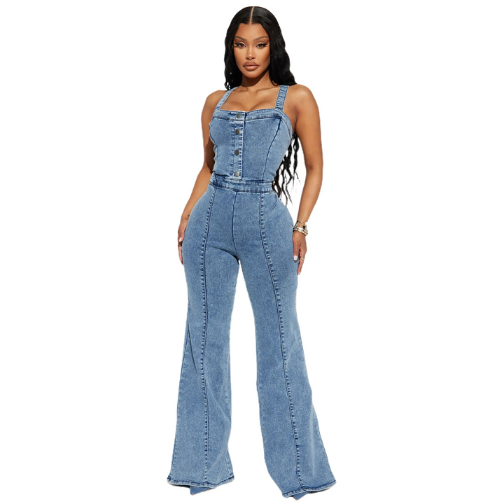 Elara Denim Jumpsuit