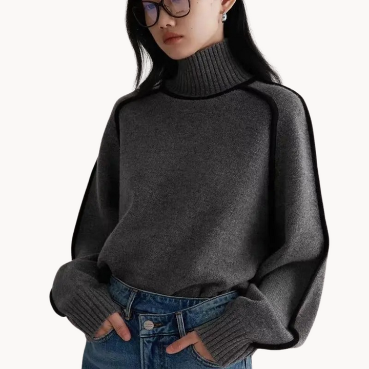 Fiona High Neck Sweater