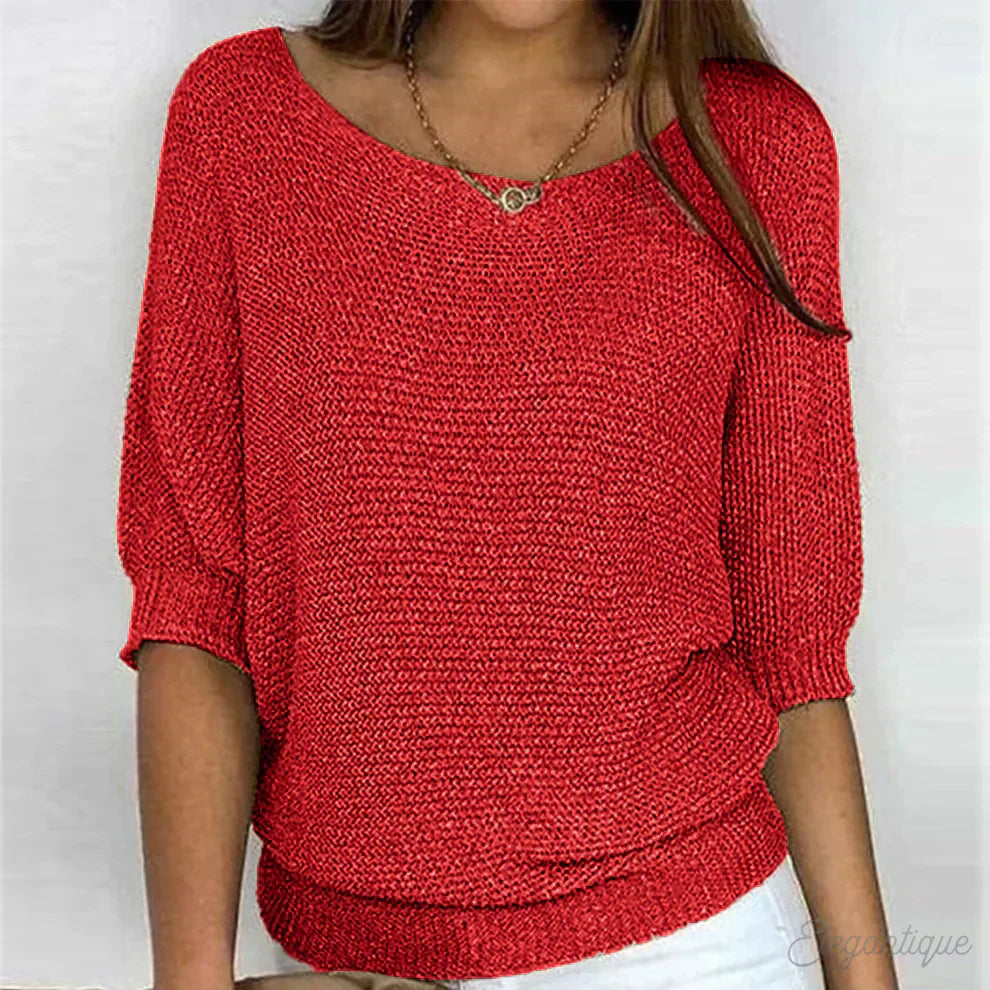 Marie Lightweight Knit Sweater