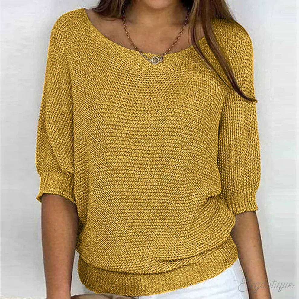 Marie Lightweight Knit Sweater