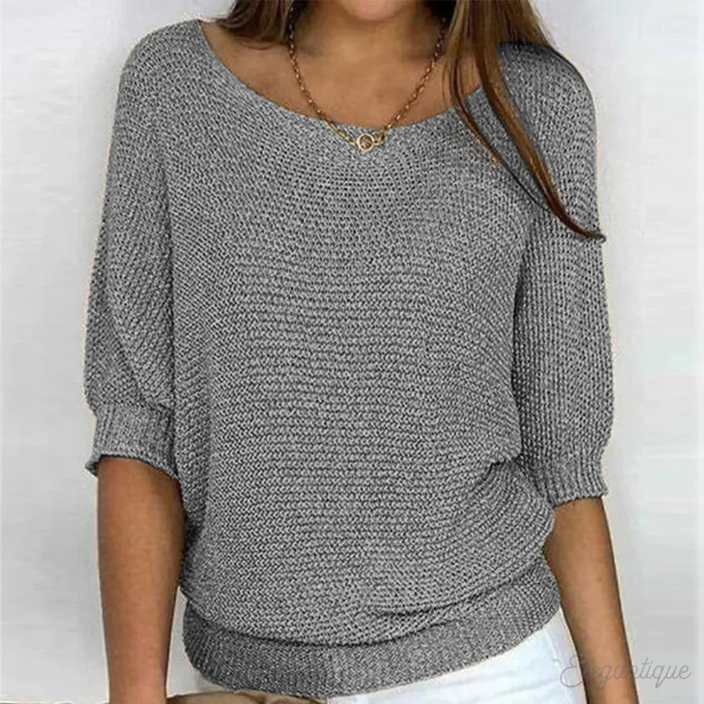 Marie Lightweight Knit Sweater