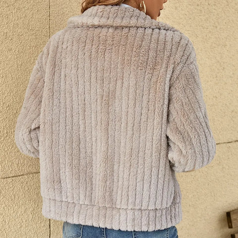 Nina Open-Front Knit Cardigan