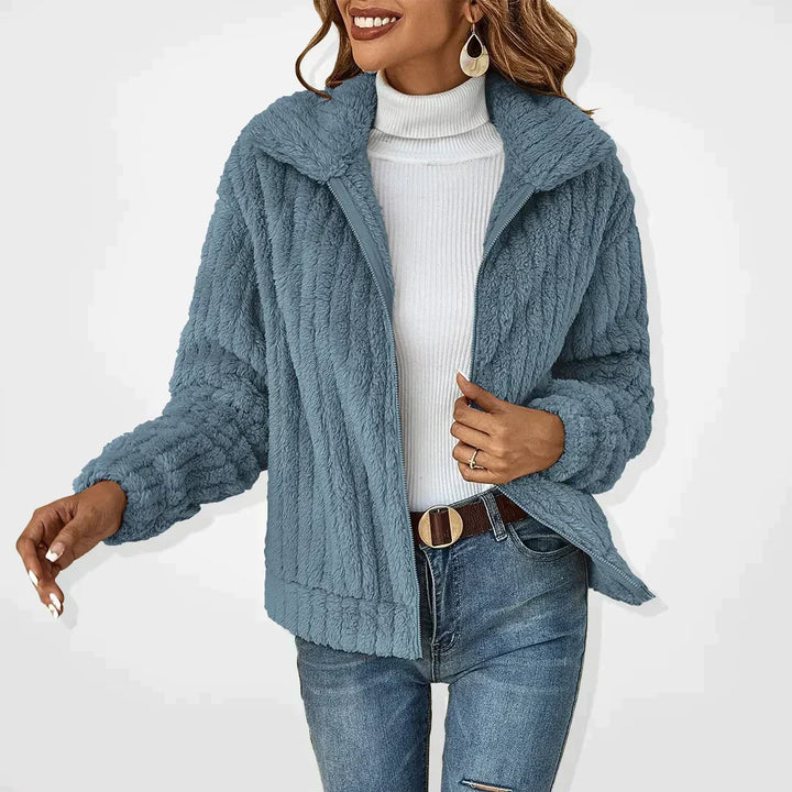 Nina Open-Front Knit Cardigan