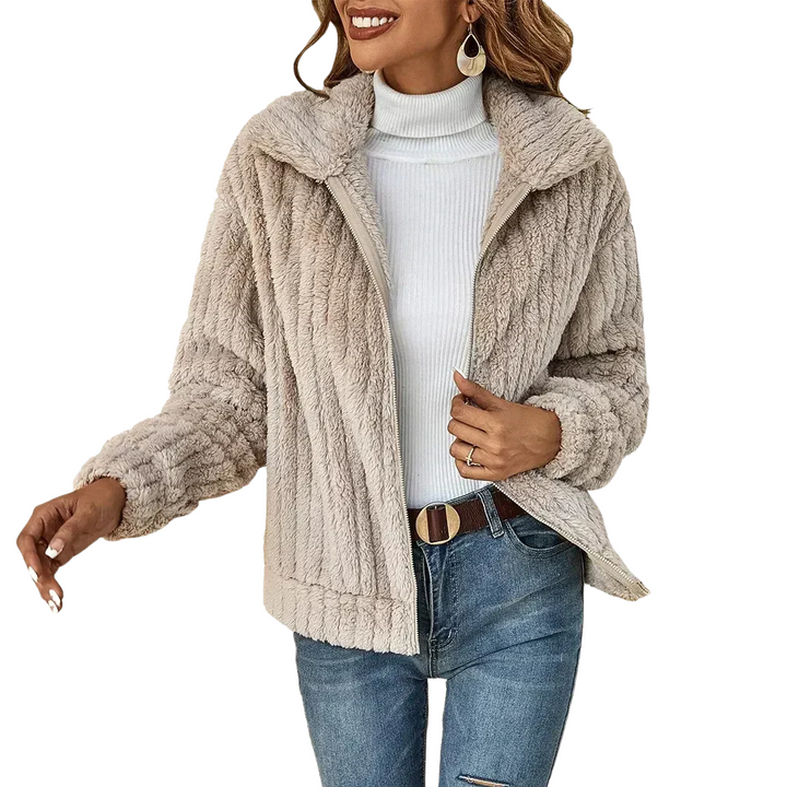 Nina Open-Front Knit Cardigan