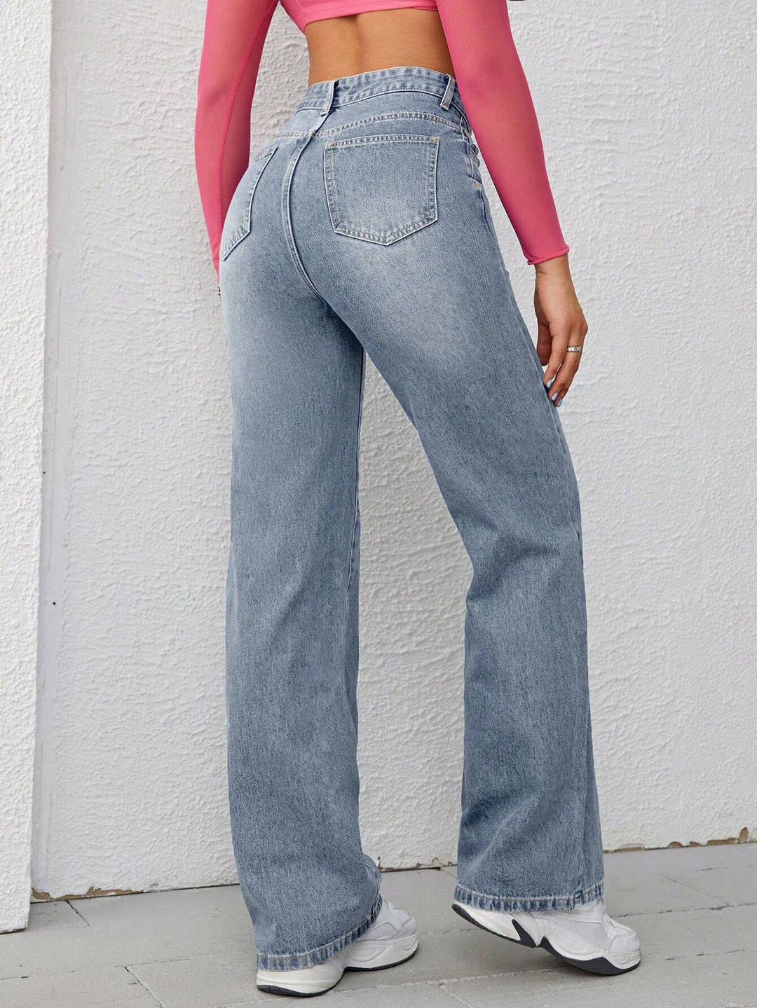 Nova High-Waisted Wide-Leg Jeans