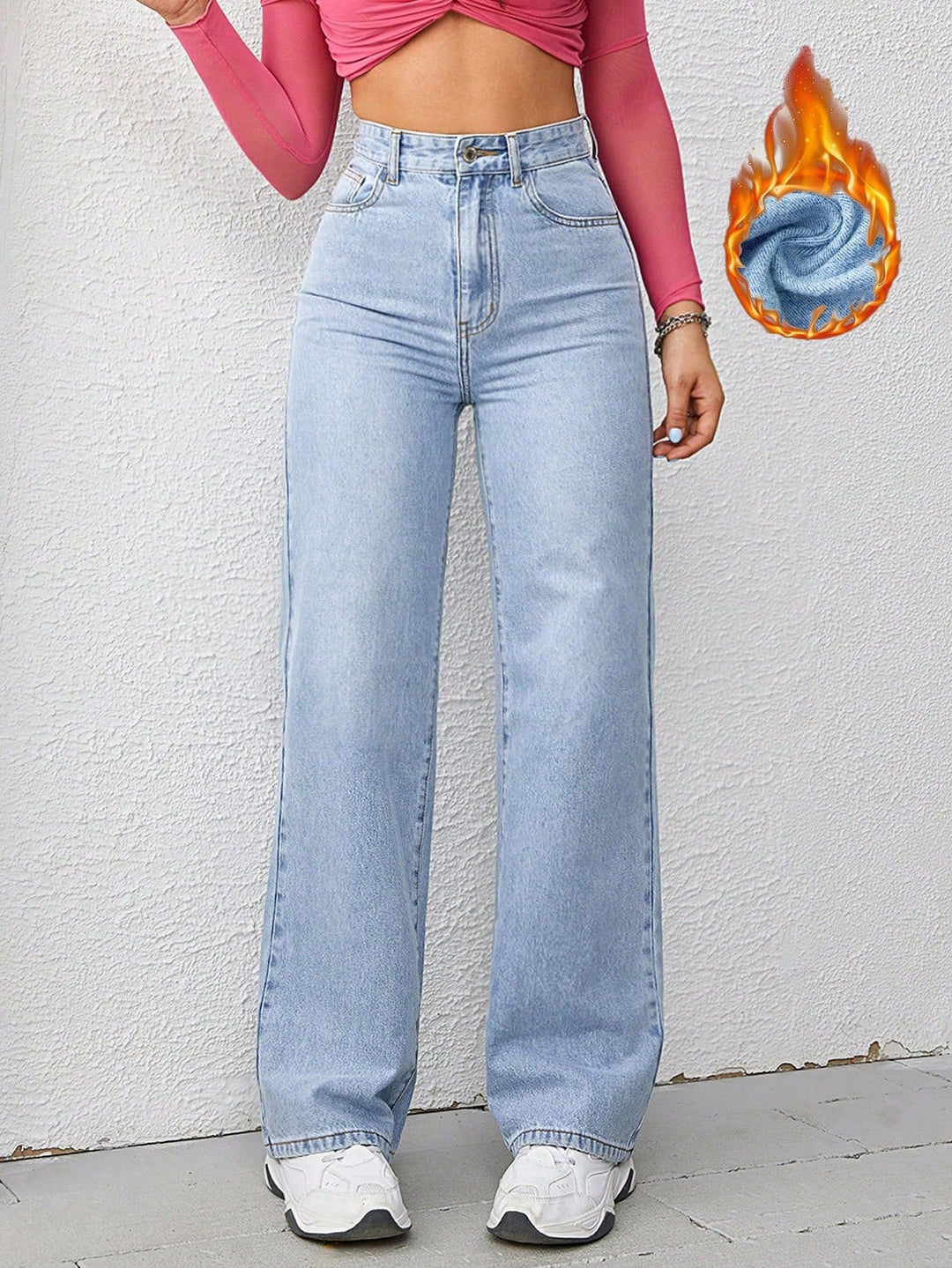 Nova High-Waisted Wide-Leg Jeans