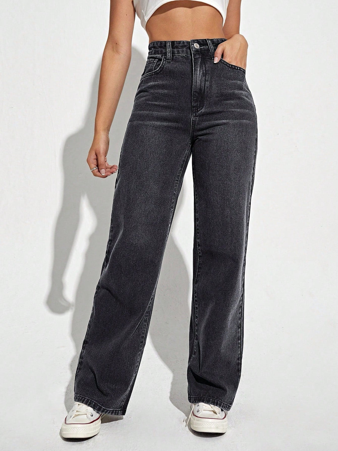 Nova High-Waisted Wide-Leg Jeans