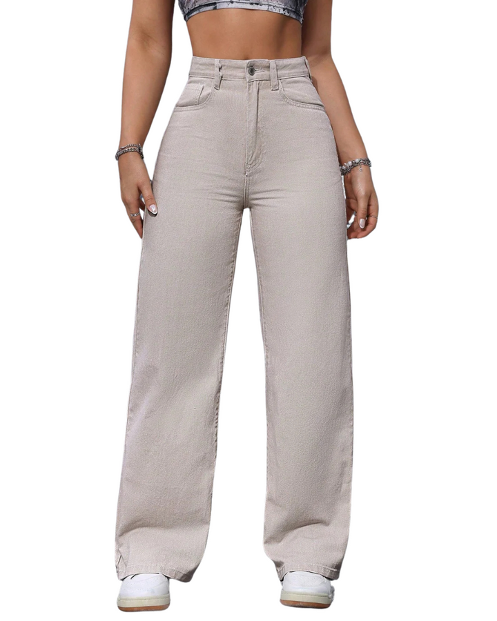 Nova High-Waisted Wide-Leg Jeans