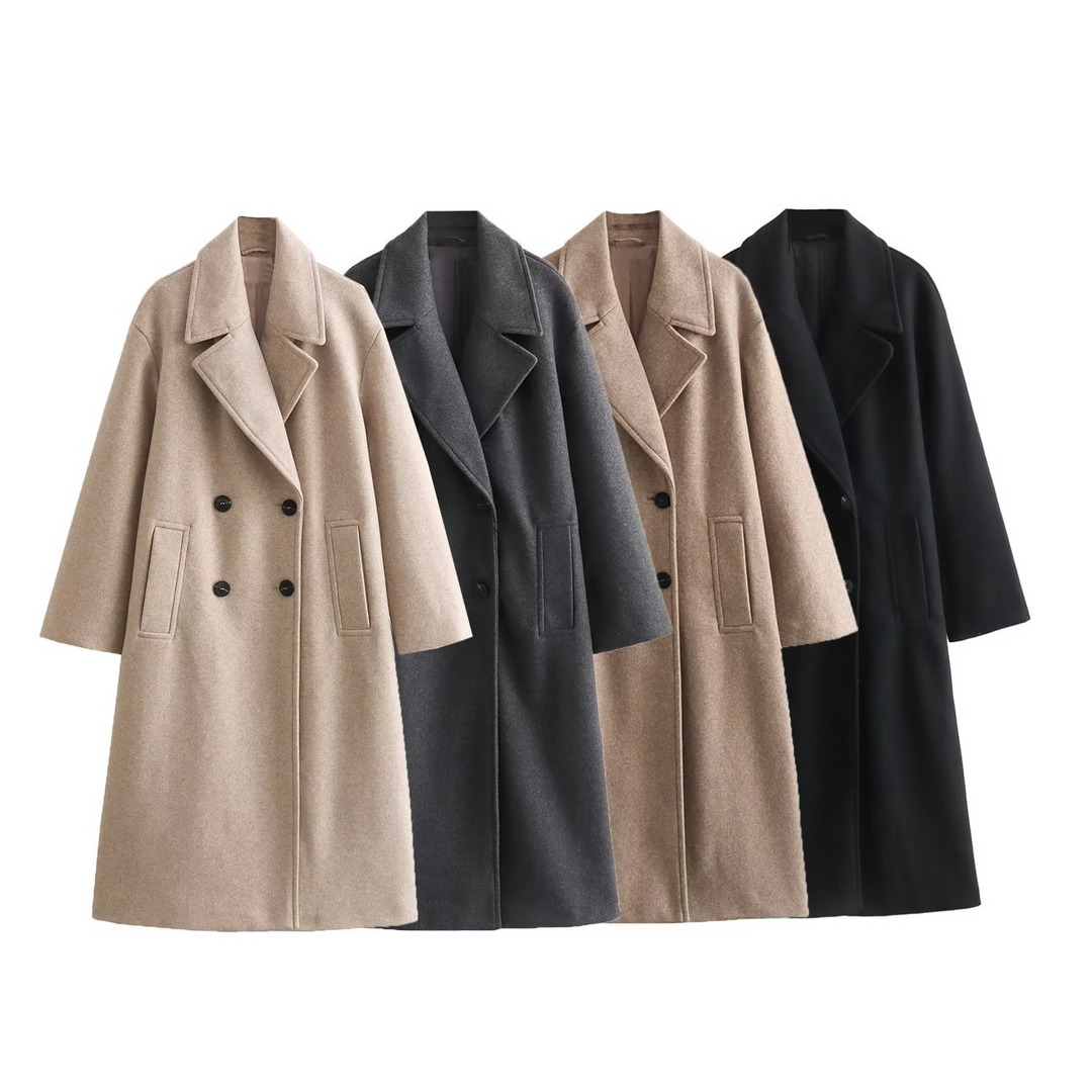 Ophelia Wool Overcoat