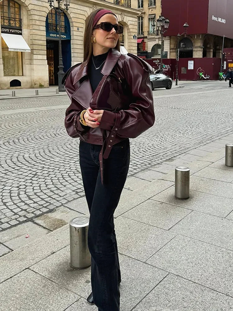 Selise Vegan Leather Jacket